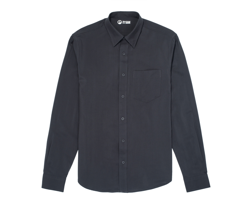 Outlier - AMB Button Up (Flat, Bluegray)